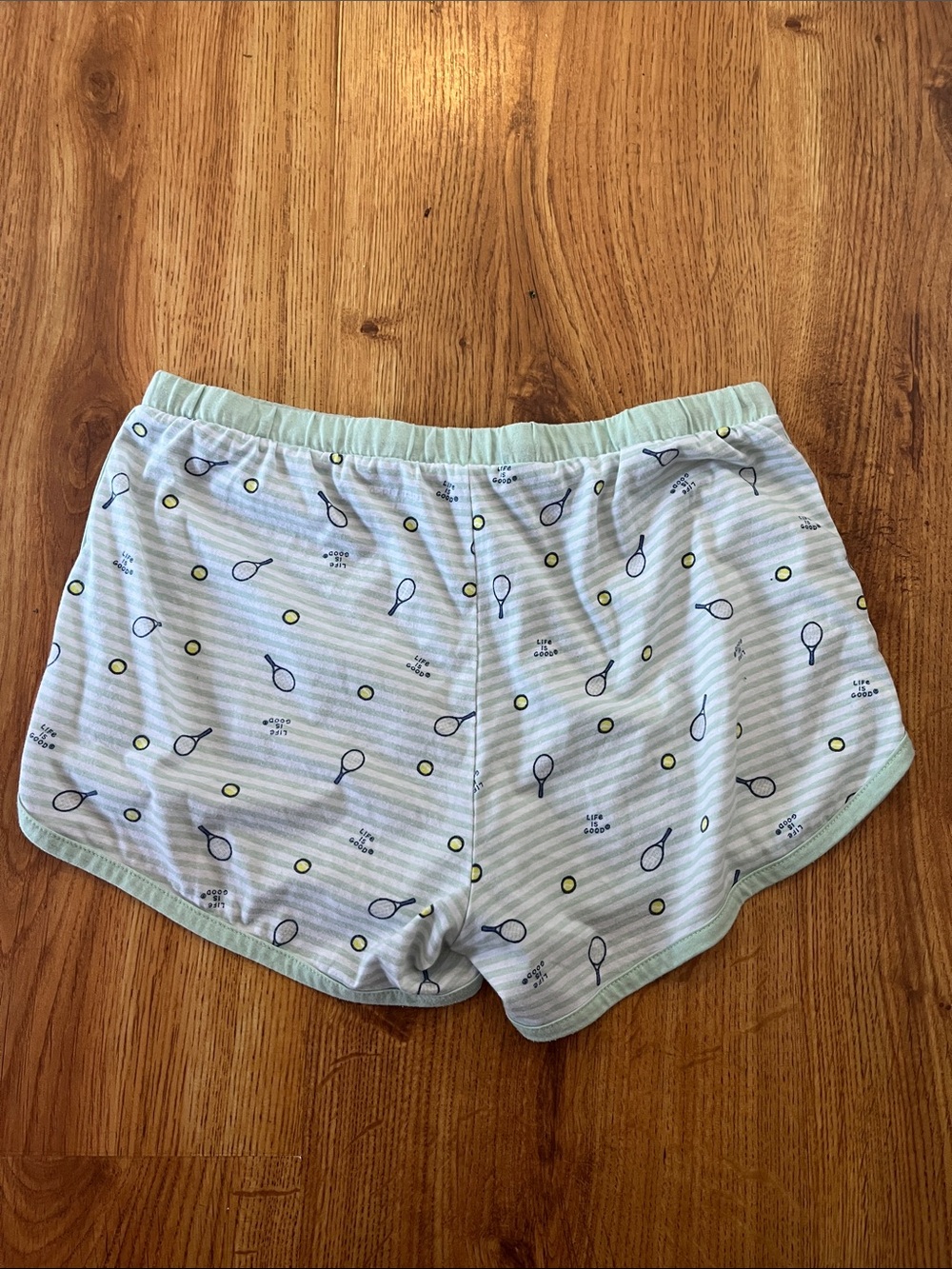 Life is Good Tennis or Pickleball Sleep Shorts Size L - Picture 5 of 5